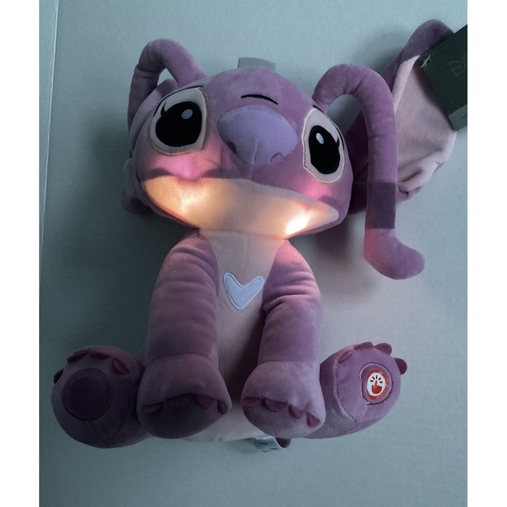 Disney Store Lilo & Stitch Angel 13" Plush Stuffed Pink  Purple‎ Alíen - Picture 6 of 6